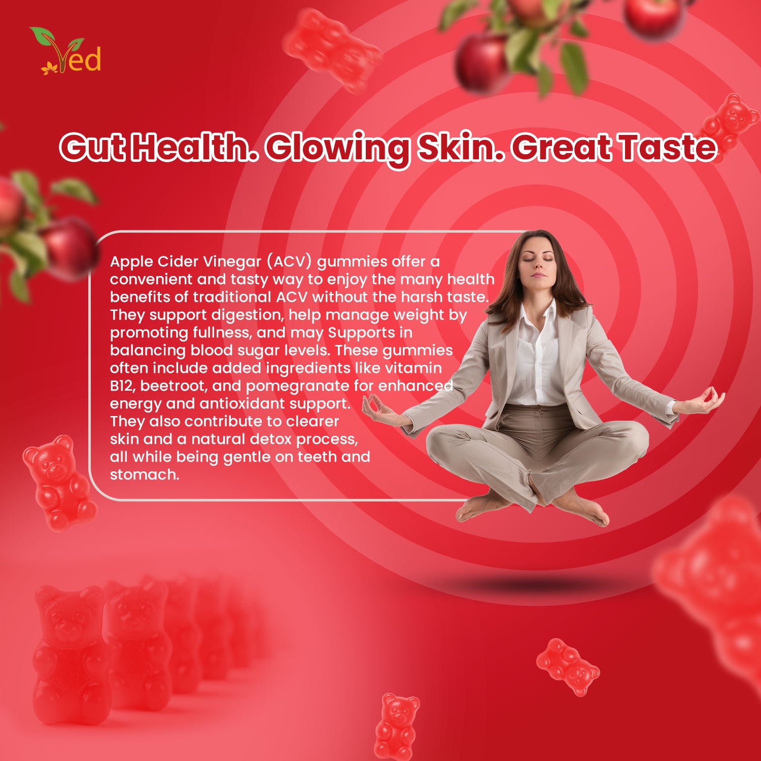 Ved Apple Cider Vinegar Gummies