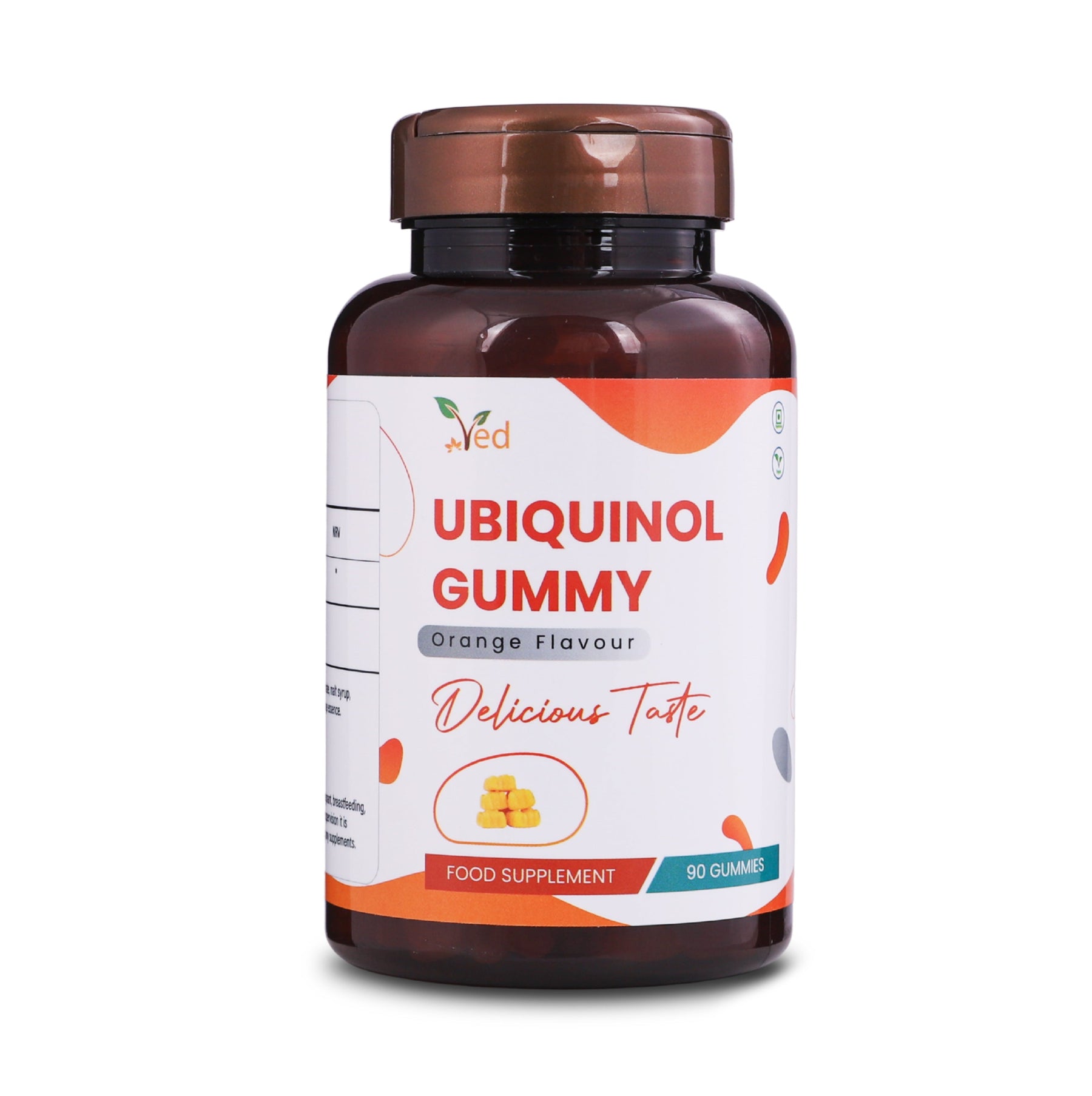 Ubiquinol Gummy 150 mg, 90 Counts, High Absorption/Enhanced boiactivity CoQ10
