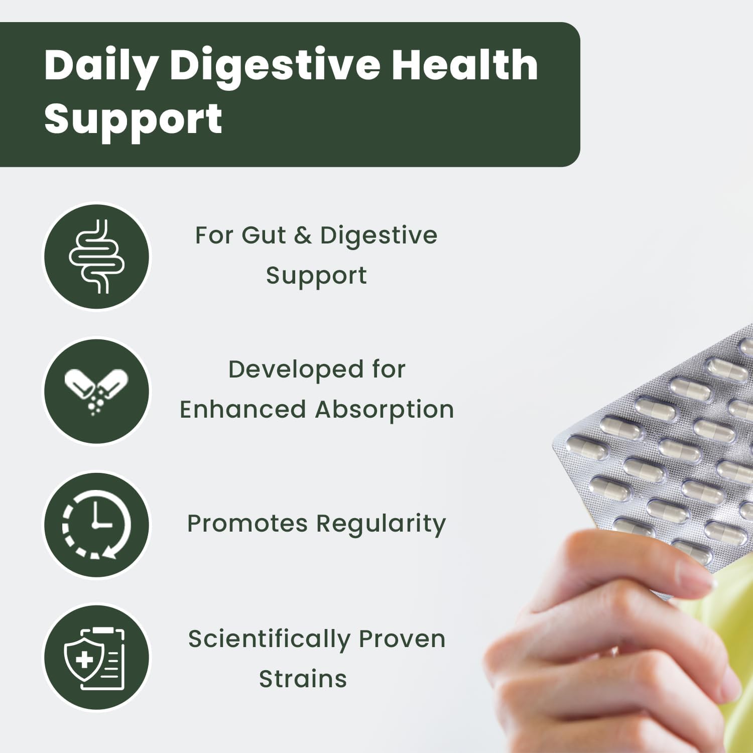 Ved Glucocap Complex Probiotics and Prebiotics Complex - 10 Billion CFU - 20 Live Bacterial Cultures - 28 Probiotic Complex Capsules for Children - Lactobacillus Plantarum, Bacillus coagulans.(Peck of 2)