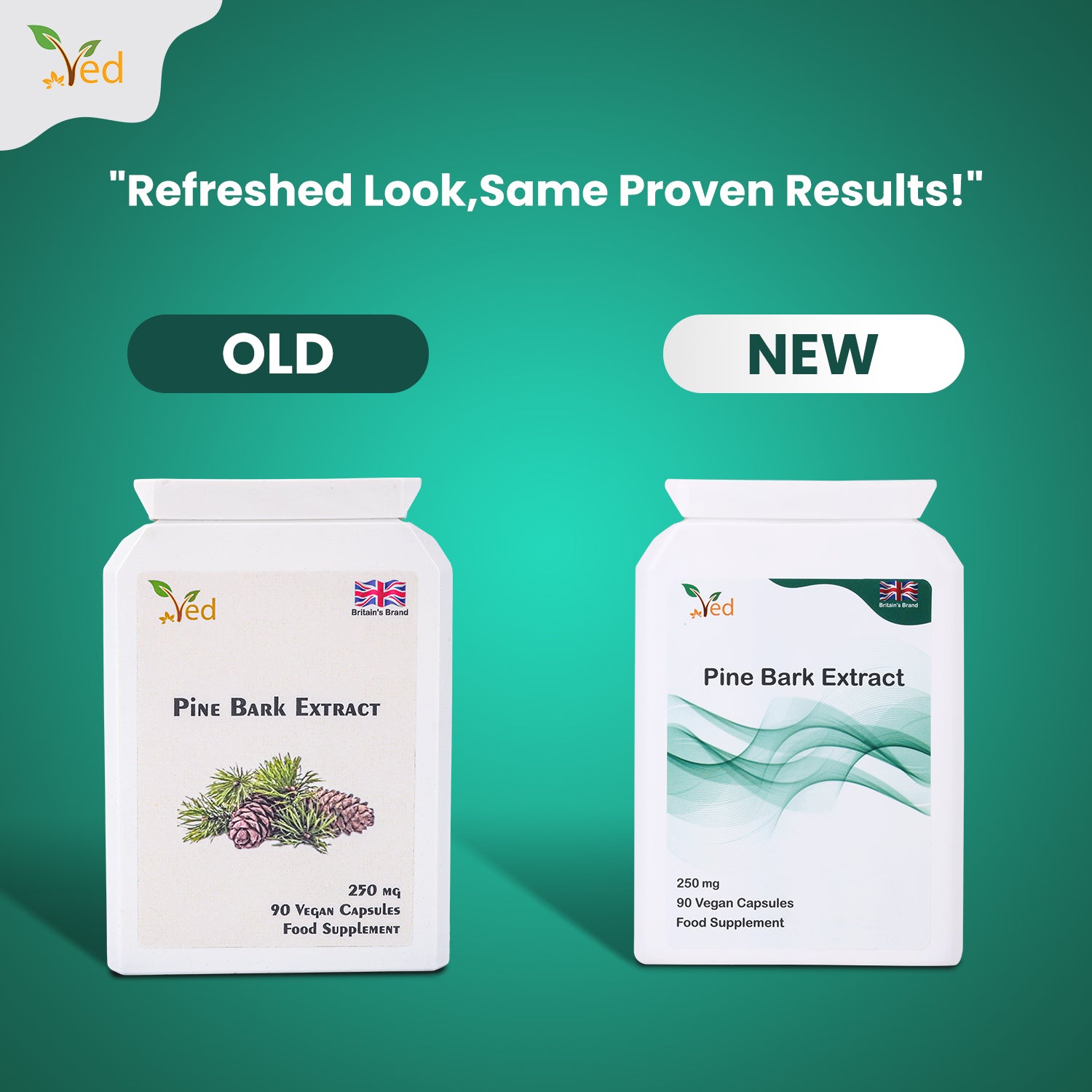 Pine Bark Extract 250mg | 90 vegan Capsules | High Strength Supplement |