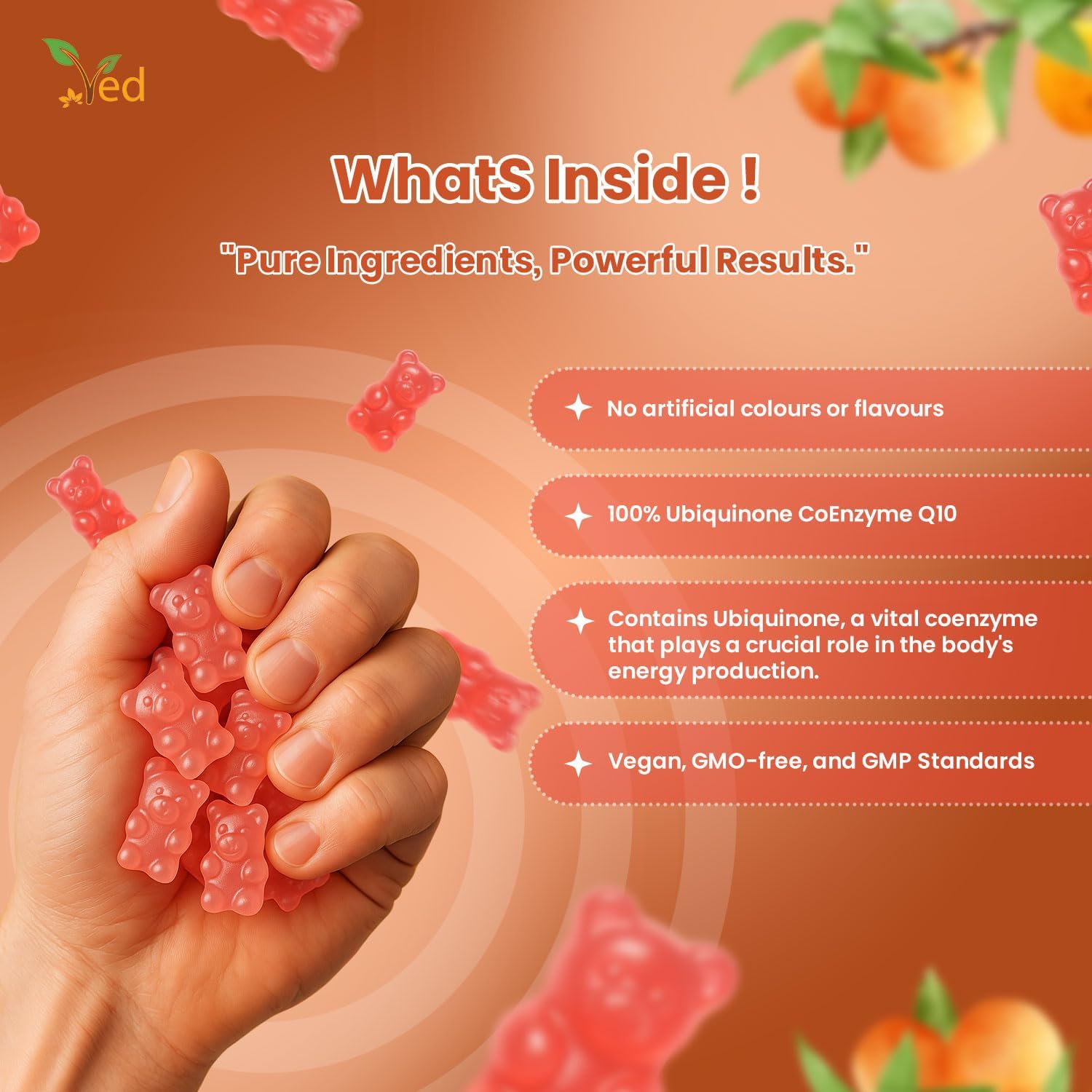 Ved CoQ10, 60 Gummies.