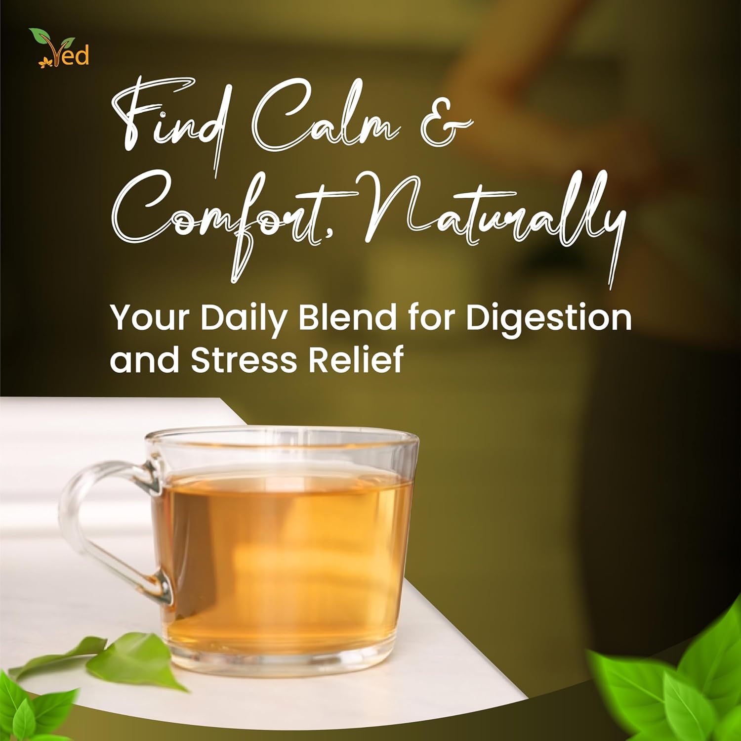 Ved Tea bag 20 Tea Bags (Digestion And Stress Relief Tea)