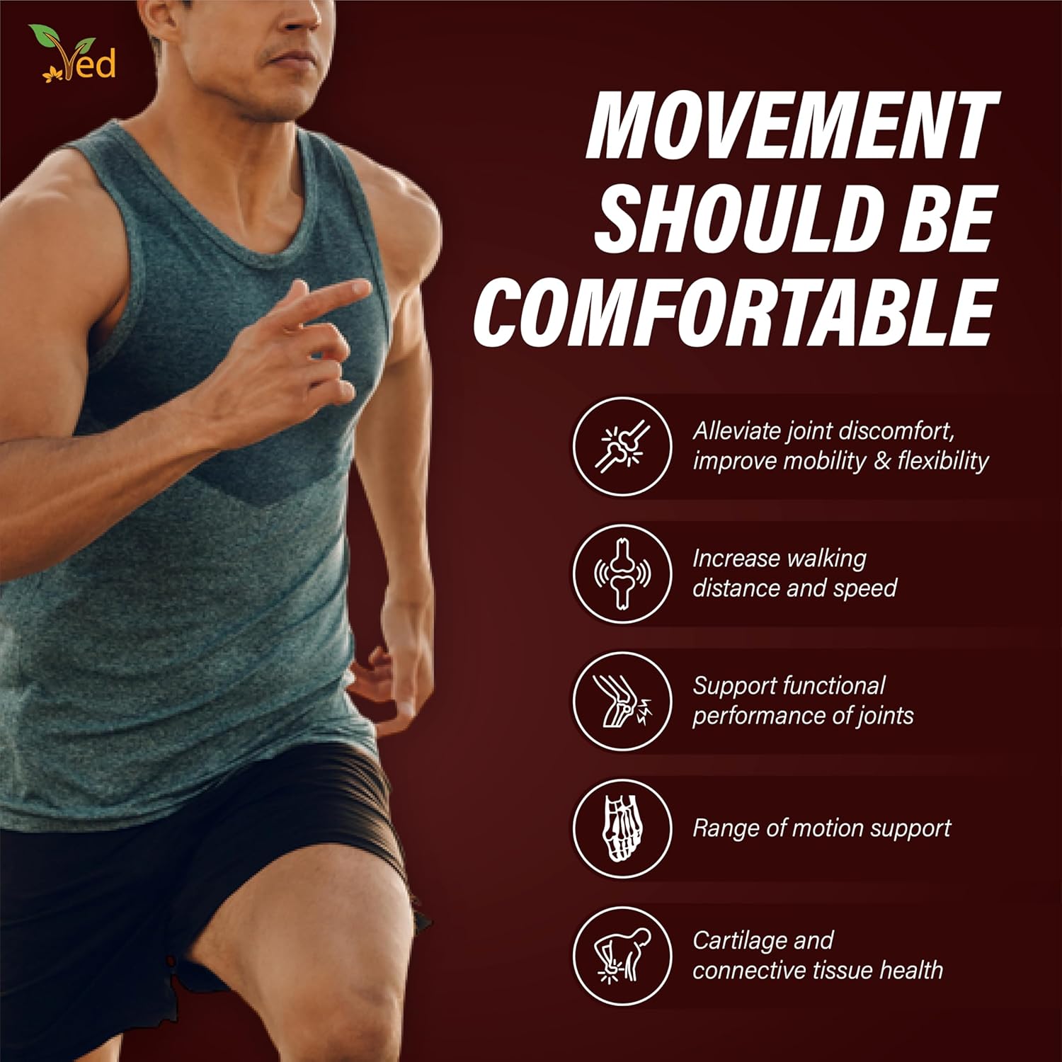 Ved Joint Support Supplement Gummies.