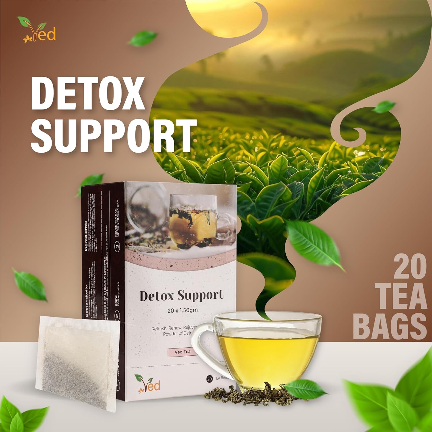 Ved Tea bag 20 Tea Bags (Detox Support Tea)