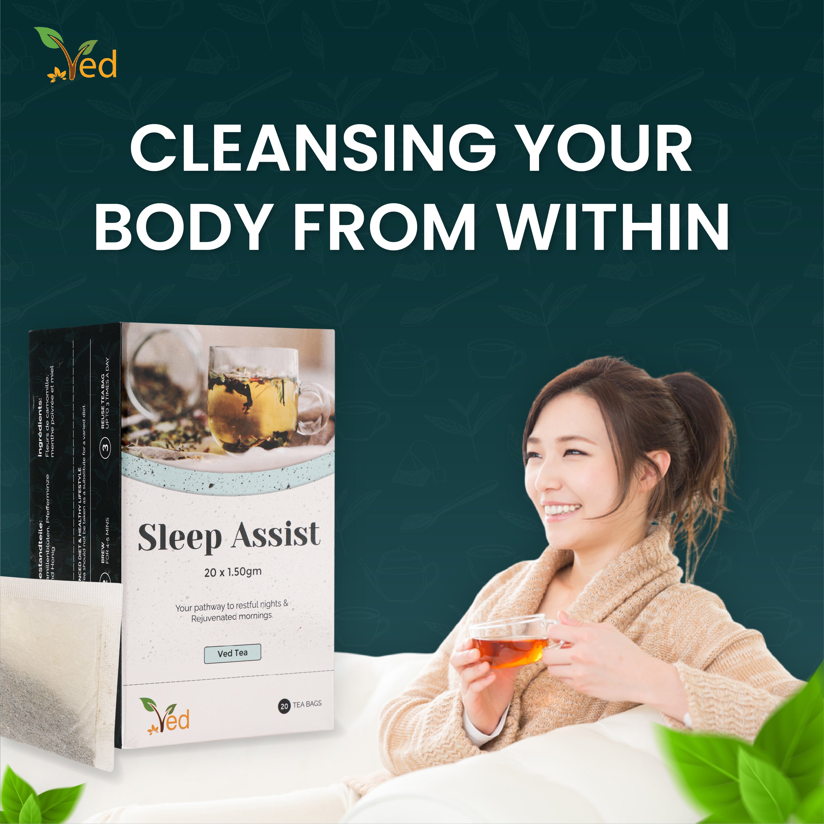 Ved Tea bag 20 Tea Bags (Sleep Assist Tea)