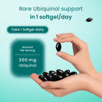 Ubiquinol 300mg, 90 Softgel, Enhanced Bioactivity CoQ10