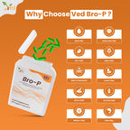 BRO-P Polyphenol Daily Antioxidant Support Capsules, Vegan 90 Capsules, 45 Days Supply