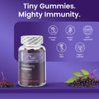 Ved Elderberry Gummies;  60 Chews 30 Days’ Supply