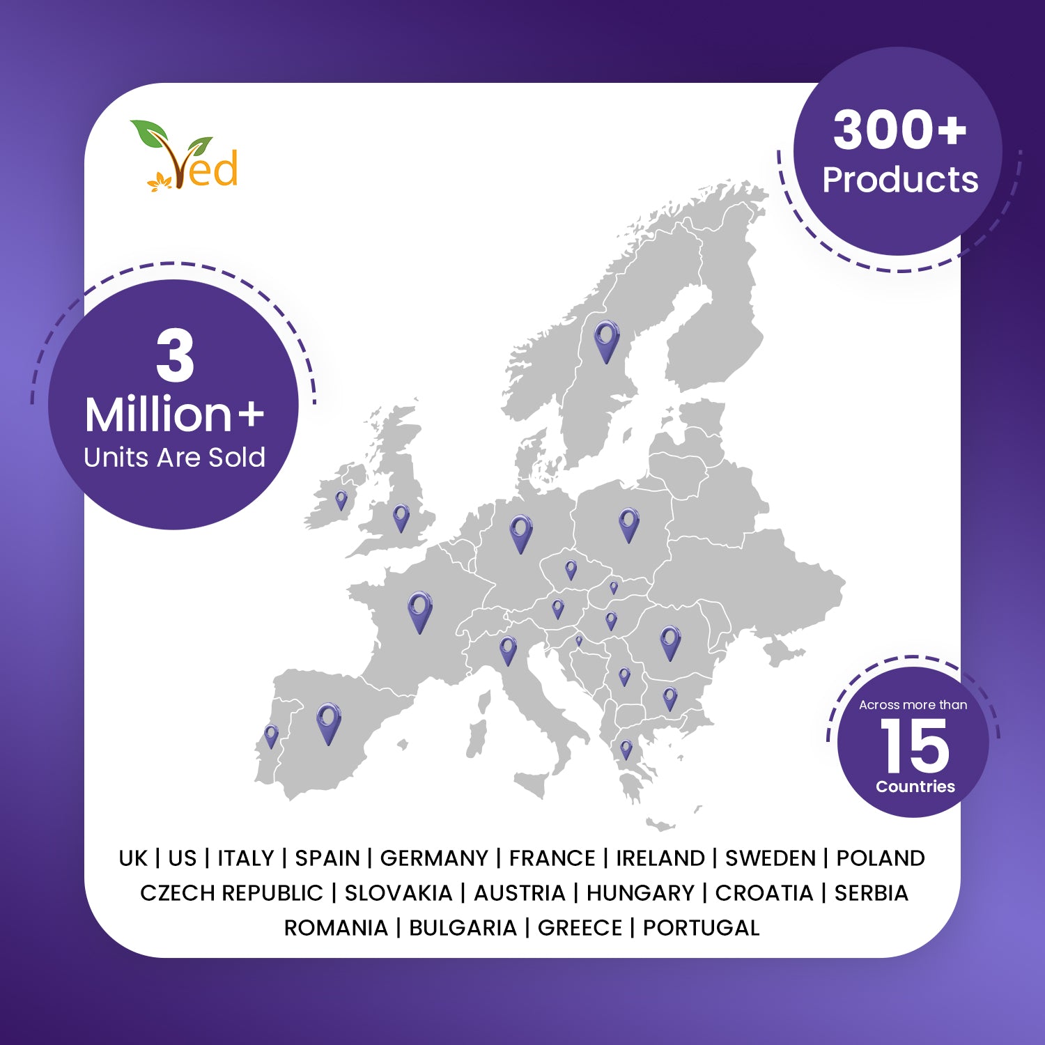 Ved Elderberry Gummies;  60 Chews 30 Days’ Supply