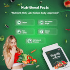 Ved Balance of Veggies Supplements, Fresh Formula with Vitamins and Minerals from Vegetables, 90 Vegan Capsules