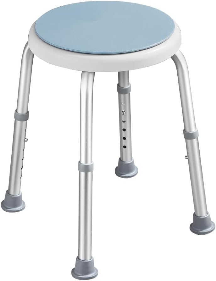 VED Drive Devilbiss Rotating Rounded Bath/Shower Stool with Swivel Seat