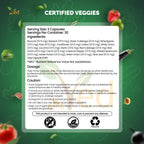 Ved Balance of Veggies Supplements, Fresh Formula with Vitamins and Minerals from Vegetables, 90 Vegan Capsules