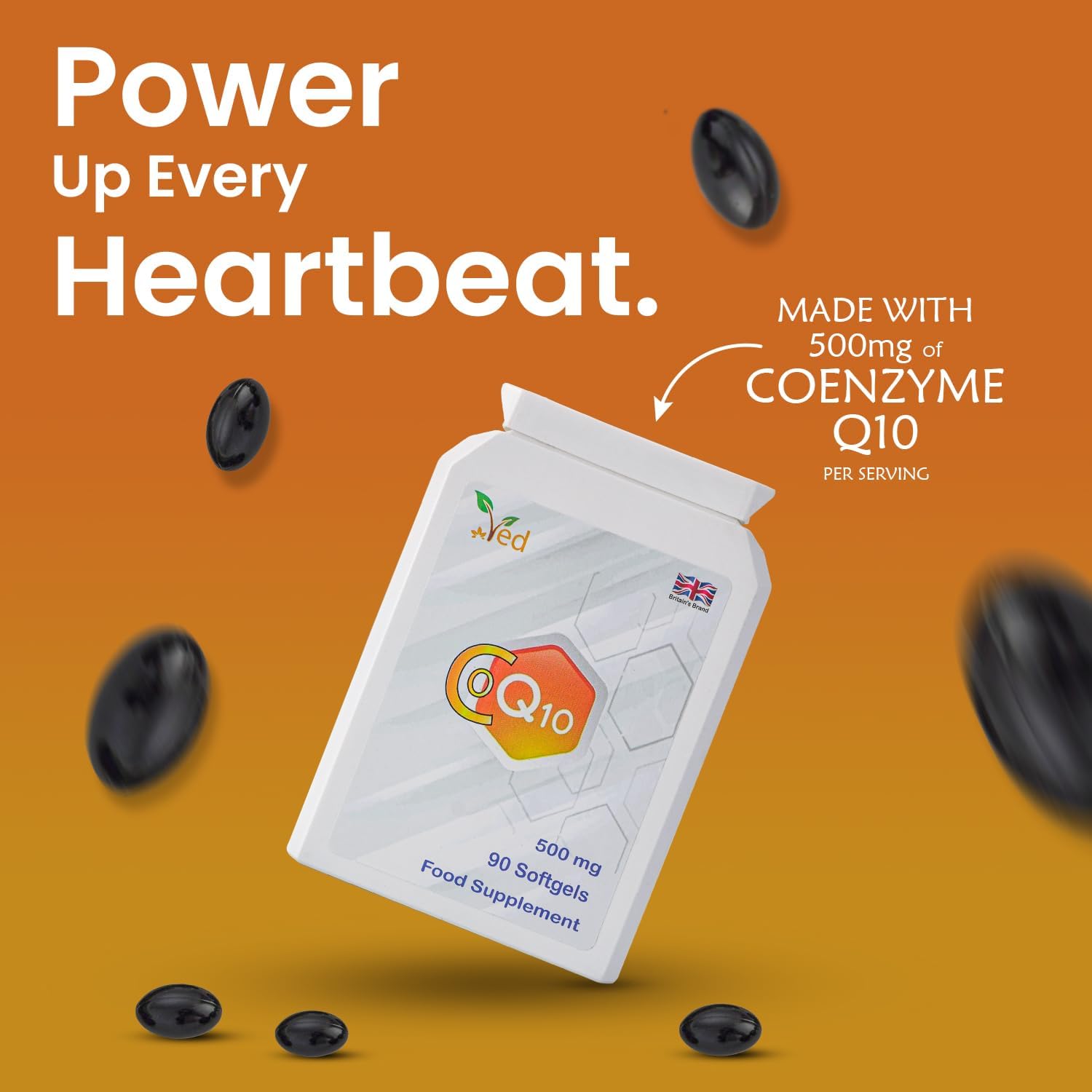 Co Enzyme Q10 500mg 90softgels(capsules)
