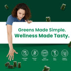 VED Super Green 60 Vegan Gummies.