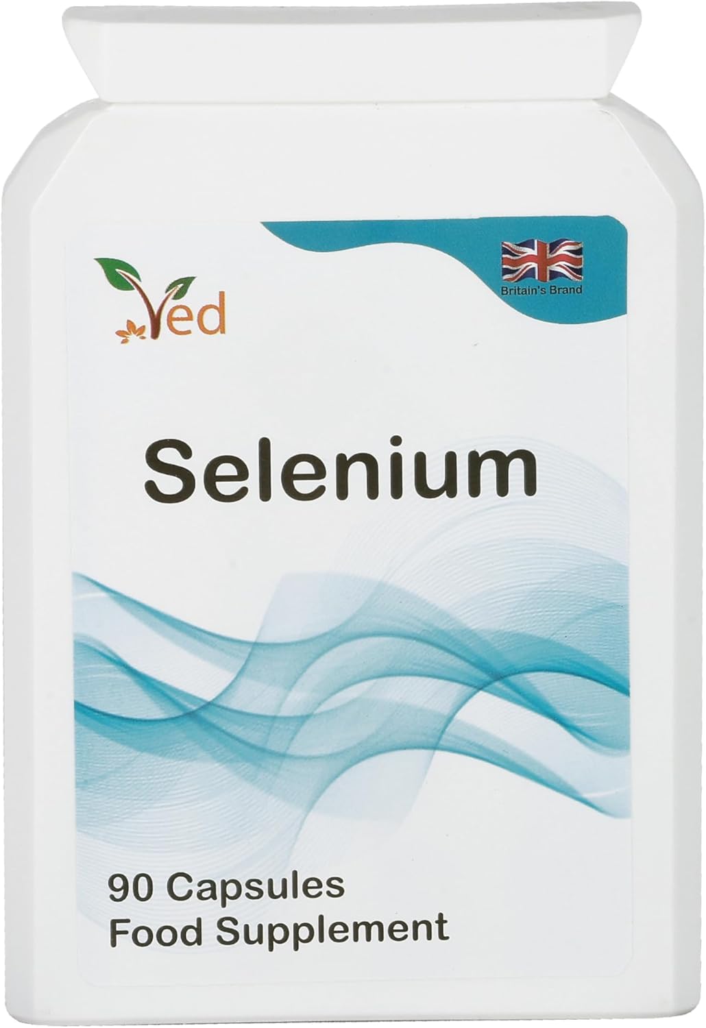 Ved Selenium 200mcg, Acerola Cherry Extract 380mg, Providing Vitamin C 95 mg, Hair and Nail Supplements for Women & Men,90 Capsule (3 Months Supply)