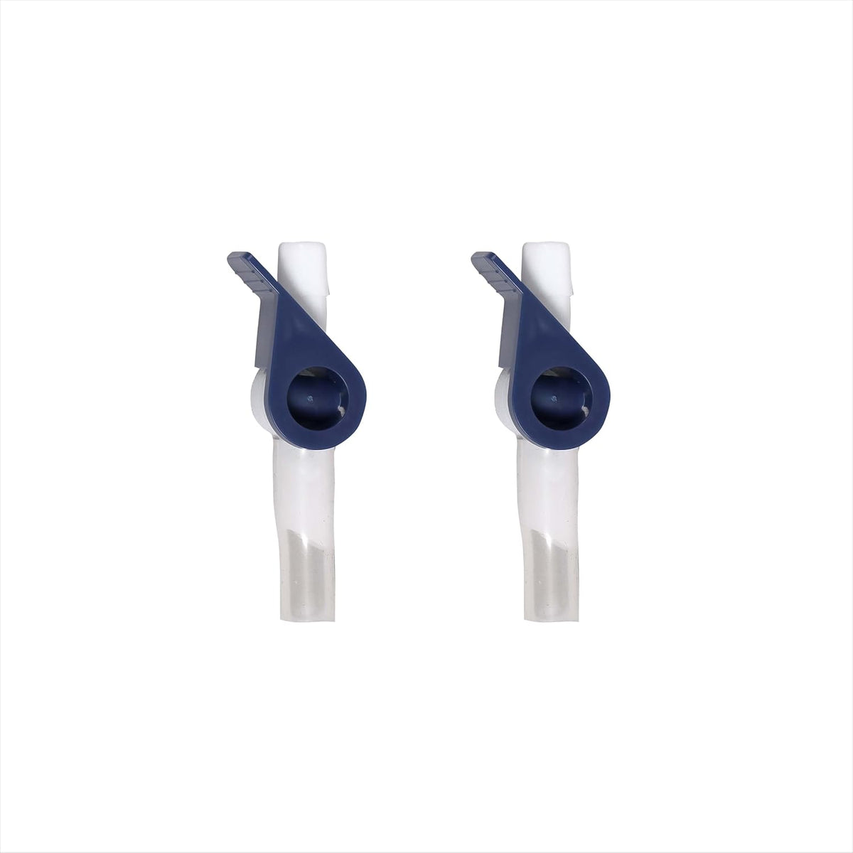 Ved Catheter Valve for Urine Drainage, Comfortable Easy to Use Lever Tap with Smooth Edges and Soft Silicone Tubing - an Effective Alternative to Leg Bags (Pack of 2)