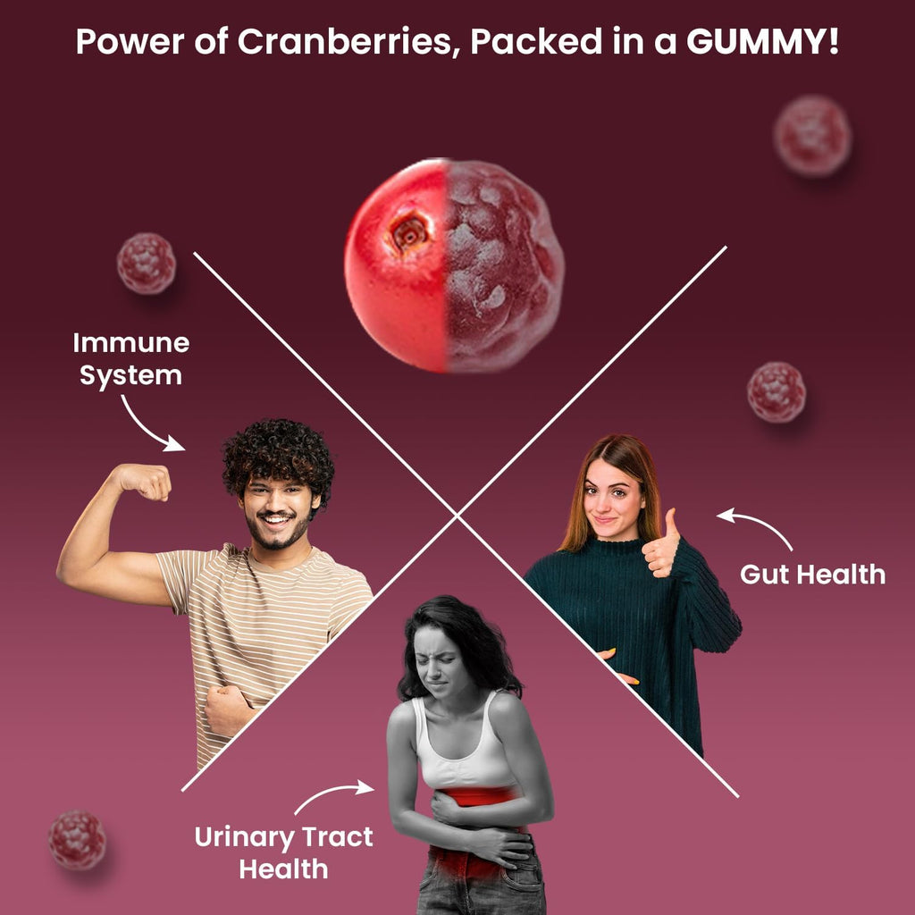 VED Cranberry Gummies 60 Vegan Gummies.