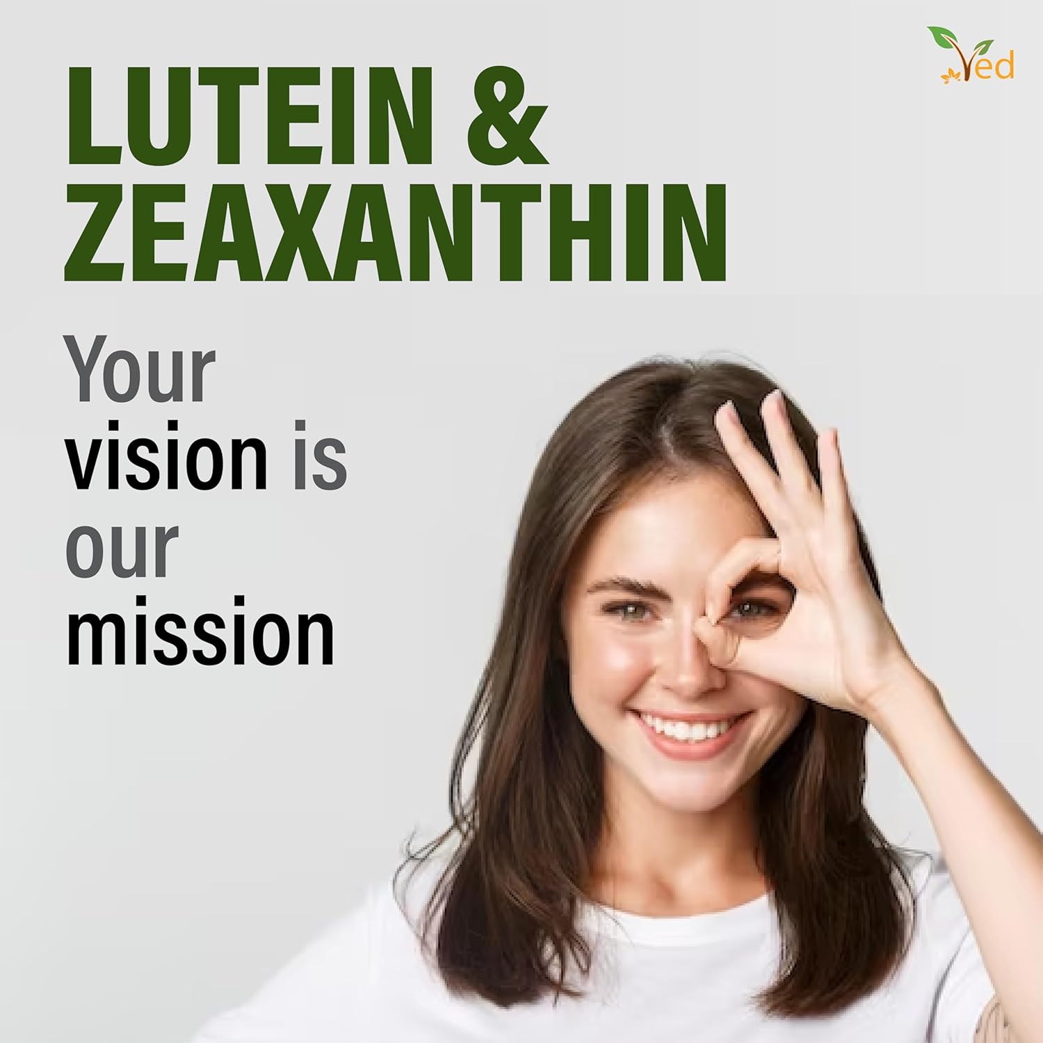 Ved Lutein 40mg with Zeaxanthin 2mg, 90 Capsule(3 Months Supply)