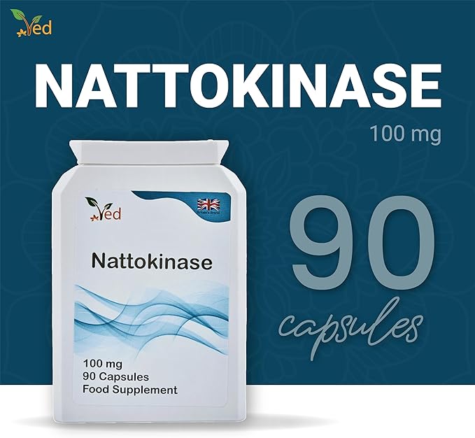 Ved Nattokinase, 2000 FU / 100mg, 90 Capsules (3 Months Supply)