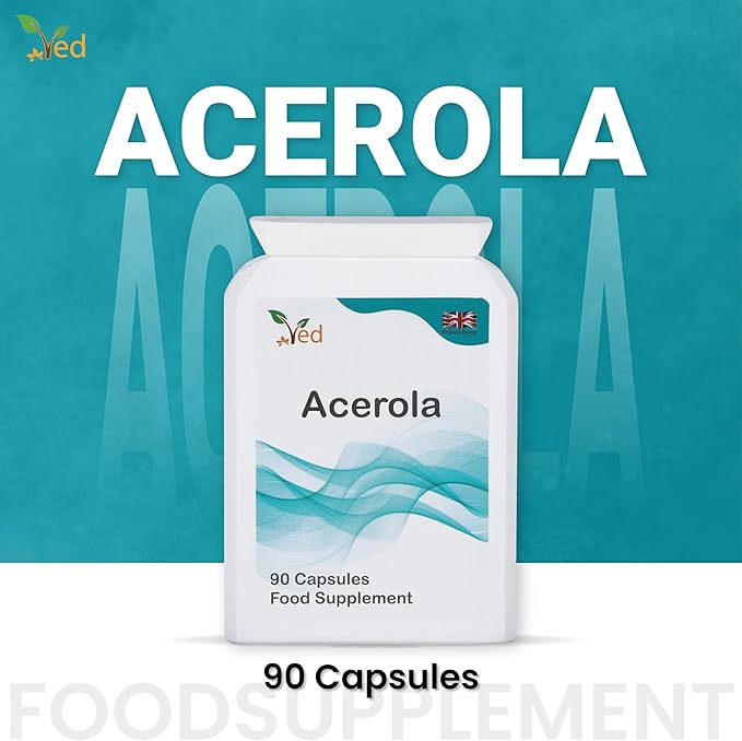 Ved Organic Acerola Cherry, 90 Capsule (45 Days Supply)