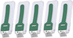 Ved Strap with Silicon Tie – Urine Drainage Support Strap/Catheter Leg Bag Support Strap, Soft Elastic Fabric and Comfortable Silicone Tie, Size 3.8cm*58cm (Pack of 5)