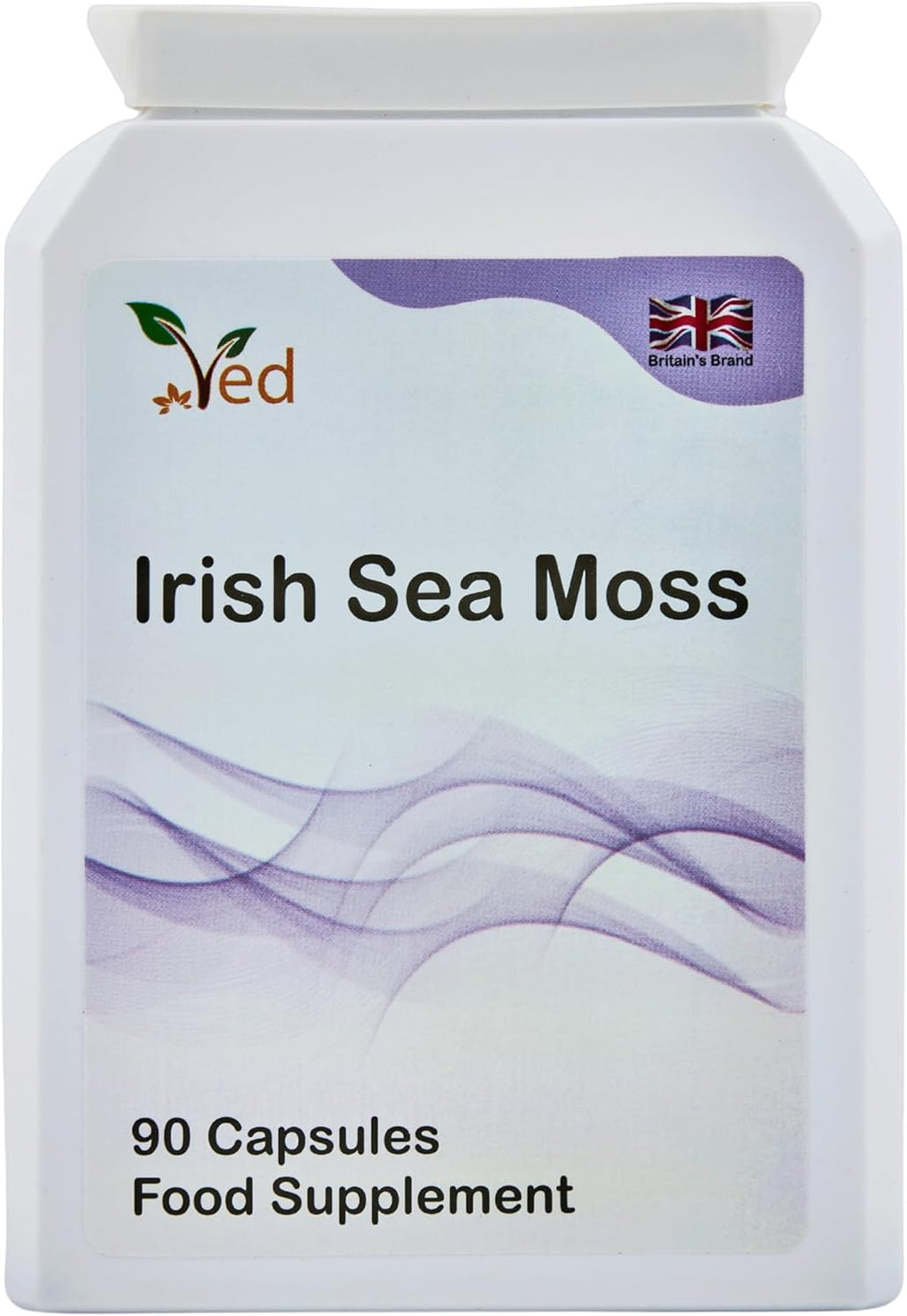 Ved Organic Irish Sea Moss 90 Capsules (45 Days Supply)