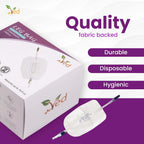 Ved Urine Fabric Leg Bag, T Tap or Lever Tap with Soft Fabric Backing and a Natural Leg-Shape Design, 500ml (Pack of 10).