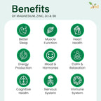 Ved Magnesium 3-in-1 Complex, 90 Capsules(45 Days Supply)