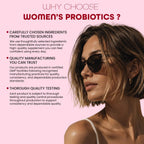 Women's Pro-bio Capsules 30 Billion CFU, 90 Delayed Release Vegan | 1 Month Supply, D-Mannose, Cranberry, Hibiscus & Sea Buckthorn Extracts