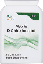 Ved Myo & D Chiro Inositol, 92 Capsule (23 Days Supply)
