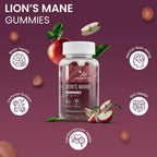 VED Lion's Mane Mushroom 1000 mg, 60 Gummies