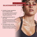 Glucosamine Sulfate & Chondroitin Complex with MSM, Turmeric, Hyaluronic Acid & Vitamin C – 180 Capsules (2 Per Day, Up to 3 Months Supply) – Non-GMO.