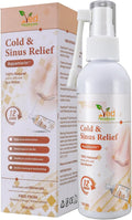 Aquamarin Cold & Sinus Relief: Instant Relief Nasal Spray for Allergies & Congestion (100 ml)
