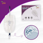 Ved Urine Fabric Leg Bag, T Tap or Lever Tap with Soft Fabric Backing and a Natural Leg-Shape Design, 500ml (Pack of 10).