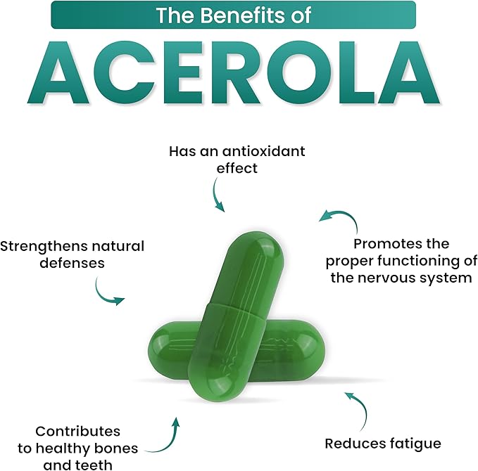 Ved Organic Acerola Cherry, 90 Capsule (45 Days Supply)
