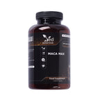 Maca Root Capsules 5550mg (High Strength) – 180 Vegan Black & Yellow Maca Capsules - 6 Month Supply – GMP Certified – with L-Arginine, Panax Ginseng, Black Pepper & Zinc