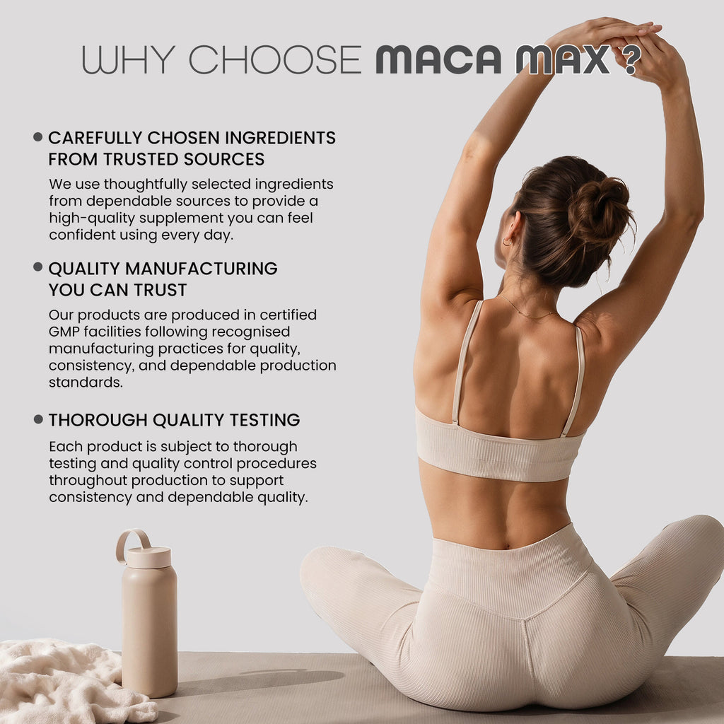 Maca Root Capsules 5550mg (High Strength) – 180 Vegan Black & Yellow Maca Capsules - 6 Month Supply – GMP Certified – with L-Arginine, Panax Ginseng, Black Pepper & Zinc