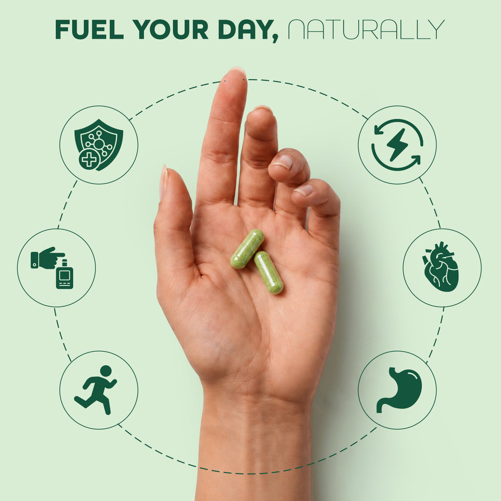 Moringa Capsules 1650mg per Serving - 180 Vegan Capsules - Natural Moringa Leaf Powder Capsules - GMP Certified - Non-GMO, Gluten Free & No Additives - 2 Month Supply