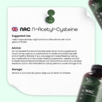 N-Acetyl-Cysteine (NAC) 600mg – 180 Vegan Capsules – One Capsule Daily – 6 Month Supply – Gluten Free Nutritional Supplement.