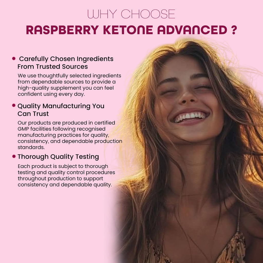 Raspberry Ketone Advanced 4280mg – 180 Vegan Capsules – with Apple Cider Vinegar, Green Tea, Caffeine & Vitamin C – 3 Months Supply.
