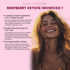 Raspberry Ketone Advanced 4280mg – 180 Vegan Capsules – with Apple Cider Vinegar, Green Tea, Caffeine & Vitamin C – 3 Months Supply.