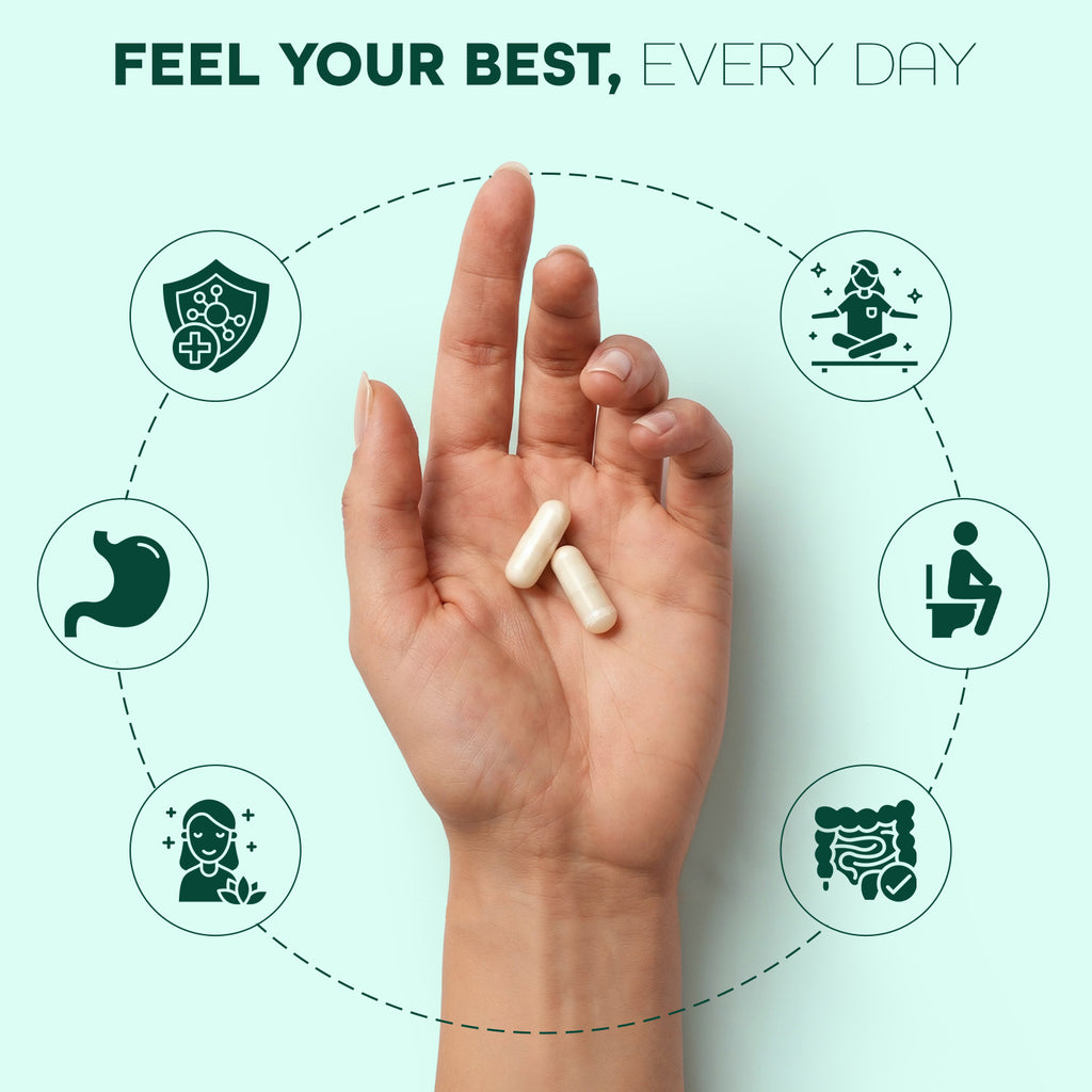 Probiotic Complex 60 Billion CFU – 120 Capsules – 20 Live Cultures – with Inulin & FOS Prebiotics – 2 Month Supply for Women & Men.