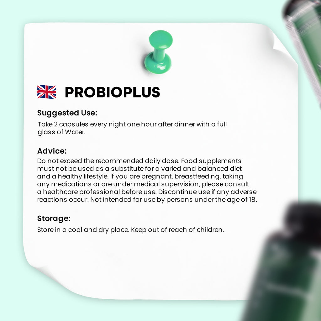 Probiotic Complex 60 Billion CFU – 120 Capsules – 20 Live Cultures – with Inulin & FOS Prebiotics – 2 Month Supply for Women & Men.
