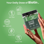 VED Biotin Gummies 5000mcg, 120 Vegan Gummies.