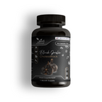 VED CholessBlack, 90 Capsules, Fermented & Odorless Black Garlic Supplement with White & Red Hawthorn, Wild Garlic & Lemon Balm Leaf, Non-GMO, Halal, 3 Capsules per Day