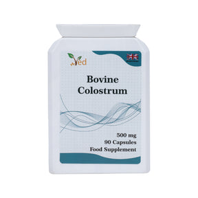 Bovine Colostrum Supplement | Support Immune System And Muscle Growth | 500 Mg X 90 Capsules