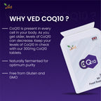 Co Enzyme Q10 300 mg 90 Tablets.