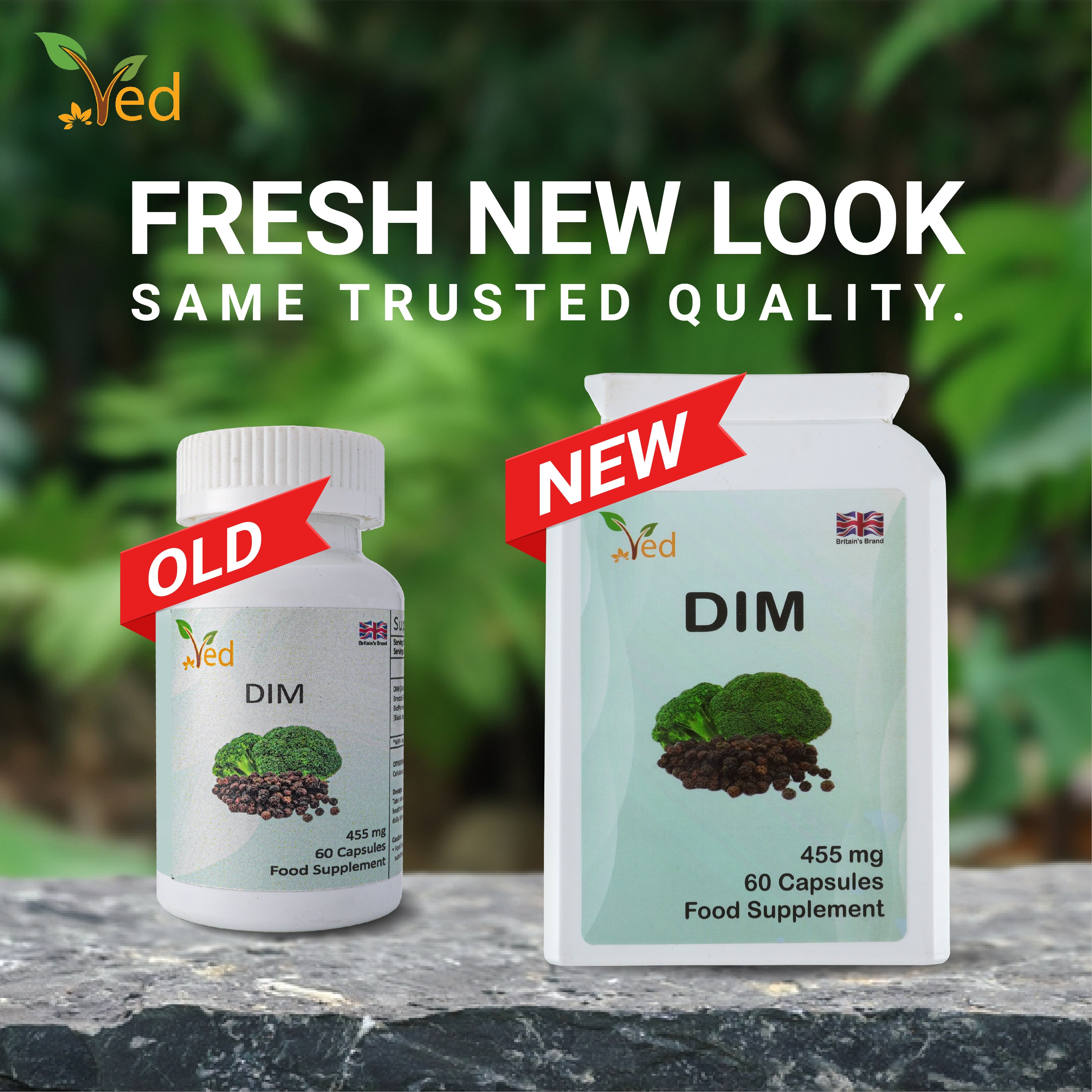 Ved DIM 455 mg per serving, 60 capsules (60 days supply)