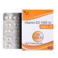 VED VITAMIN D3 1000 IU SOFTGEL (15X2) (Peck of 2)