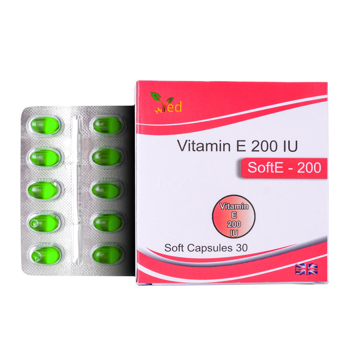 VED VITAMIN-E 200 IU SOFTGEL CAPSULE